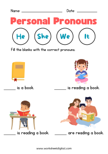Personal Pronouns