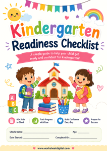 Kindergarten Readiness Checklist